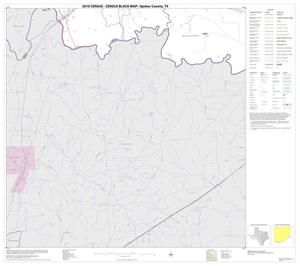 Primary view of object titled '2010 Census County Block Map: Upshur County, Block 13'.