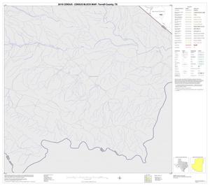 Primary view of object titled '2010 Census County Block Map: Terrell County, Block 17'.