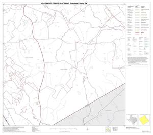 2010 Census County Block Map: Freestone County, Block 14