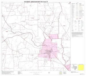 2010 Census County Block Map: Wise County, Block 18