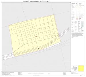 2010 Census County Block Map: Mitchell County, Inset A01