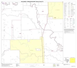 2010 Census County Block Map: Denton County, Block 25