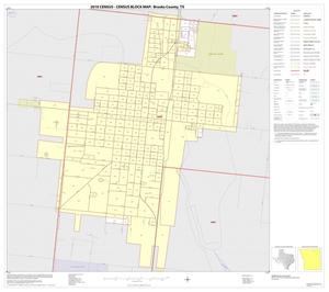 2010 Census County Block Map: Brooks County, Inset A01