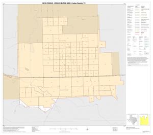 2010 Census County Block Map: Cooke County, Inset A01
