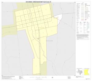 2010 Census County Block Map: Rusk County, Inset G01