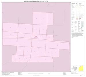 2010 Census County Block Map: Fannin County, Inset F01