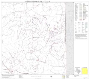 Primary view of object titled '2010 Census County Block Map: Jack County, Block 12'.