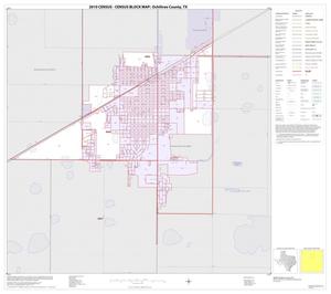 2010 Census County Block Map: Ochiltree County, Inset A01