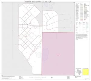 2010 Census County Block Map: Lubbock County, Inset E01