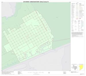 2010 Census County Block Map: Calhoun County, Inset B01