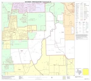 2010 Census County Block Map: Tarrant County, Block 53
