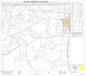 Primary view of object titled '2010 Census County Block Map: Brooks County, Block 3'.