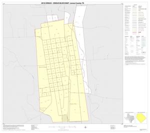 2010 Census County Block Map: Lavaca County, Inset A01