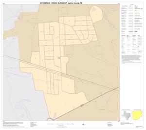 2010 Census County Block Map: Upshur County, Inset F01