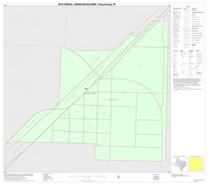 2010 Census County Block Map: Terry County, Inset C01