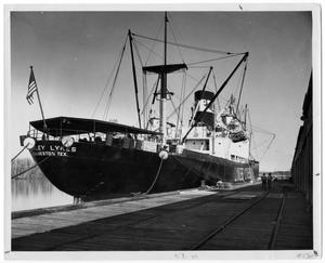 [Ship "Shirley Lykes" at Port of Orange]
