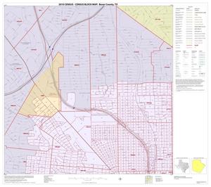 2010 Census County Block Map: Bexar County, Inset F01