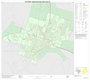 2010 Census County Block Map: Milam County, Inset B01
