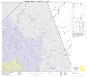 2010 Census County Block Map: Liberty County, Block 14