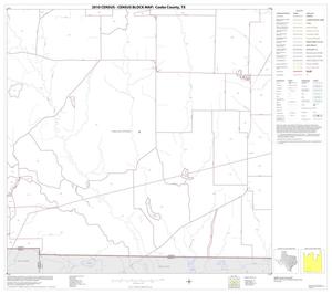 Primary view of object titled '2010 Census County Block Map: Cooke County, Block 24'.