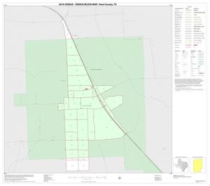 2010 Census County Block Map: Hunt County, Inset G01