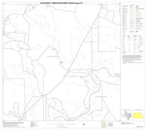 Primary view of object titled '2010 Census County Block Map: Kimble County, Block 9'.