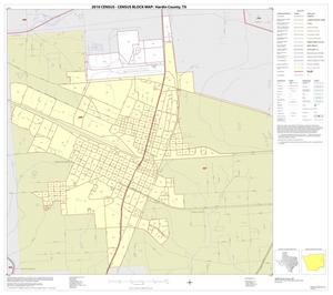 2010 Census County Block Map: Hardin County, Inset C01