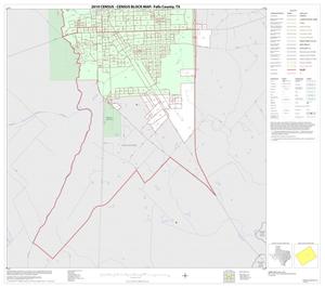 2010 Census County Block Map: Falls County, Inset B02