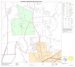 Primary view of object titled '2010 Census County Block Map: Orange County, Block 8'.