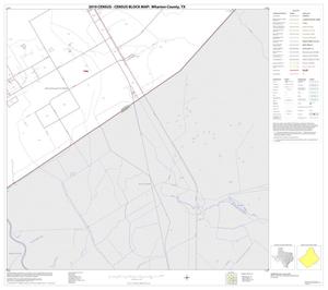 Primary view of object titled '2010 Census County Block Map: Wharton County, Block 34'.