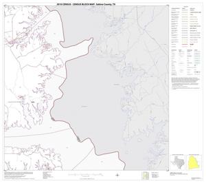 Primary view of object titled '2010 Census County Block Map: Sabine County, Block 8'.