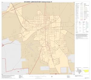 2010 Census County Block Map: Henderson County, Inset E01