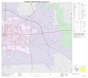 2010 Census County Block Map: Lamar County, Inset A02