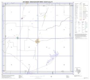 2010 Census County Block Map: Haskell County, Index