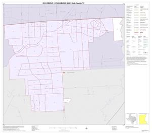 2010 Census County Block Map: Rusk County, Inset B01