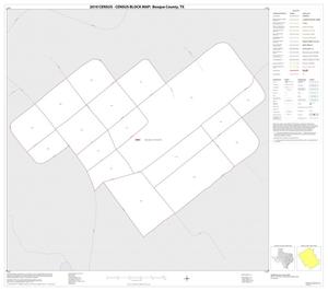 Primary view of object titled '2010 Census County Block Map: Bosque County, Inset C01'.