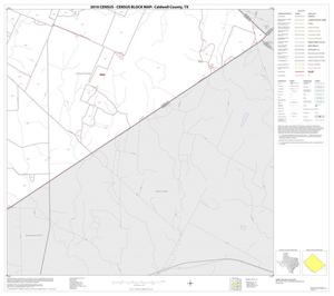 Primary view of object titled '2010 Census County Block Map: Caldwell County, Block 17'.
