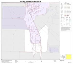 2010 Census County Block Map: Moore County, Inset A01