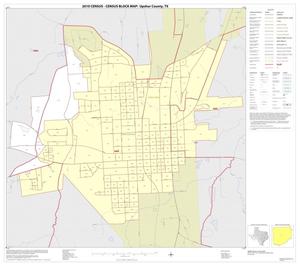 2010 Census County Block Map: Upshur County, Inset B01
