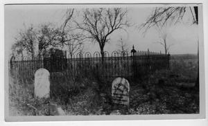 Primary view of object titled '[Grave of A.H.Fortenberry. Pollard cemetery, NW of Bolivar]'.