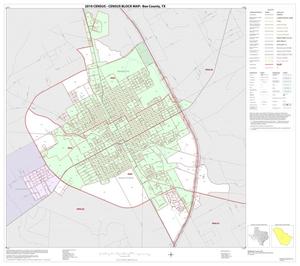 2010 Census County Block Map: Bee County, Inset D01