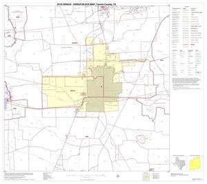2010 Census County Block Map: Fannin County, Block 9