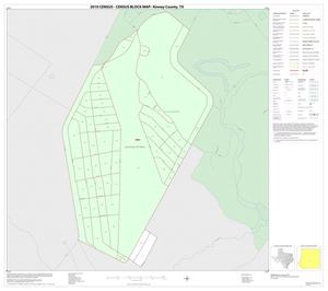 2010 Census County Block Map: Kinney County, Inset A01