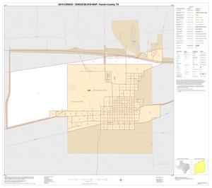 2010 Census County Block Map: Fannin County, Inset D01