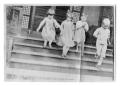Photograph: [Four children playing]