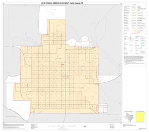 2010 Census County Block Map: Cottle County, Inset A01