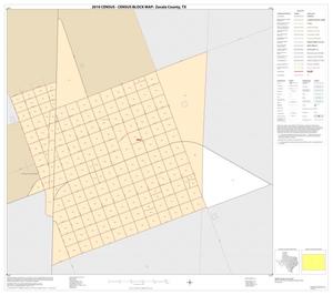 2010 Census County Block Map: Zavala County, Inset A01