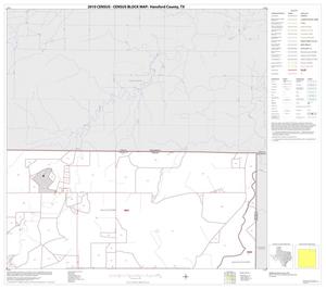 Primary view of object titled '2010 Census County Block Map: Hansford County, Block 3'.