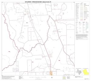 2010 Census County Block Map: Liberty County, Block 10