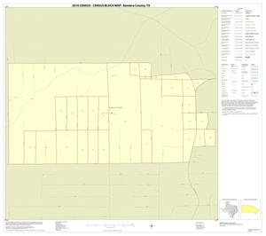 2010 Census County Block Map: Bandera County, Inset D01